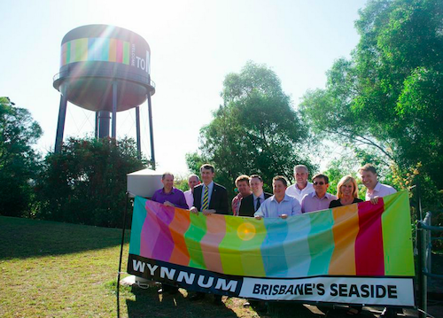Wynnum Seaside Colourband Launch with Lord Mayor