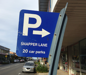 wynnum parking sign