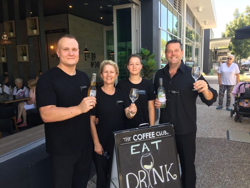 The Coffee Club Wynnum team