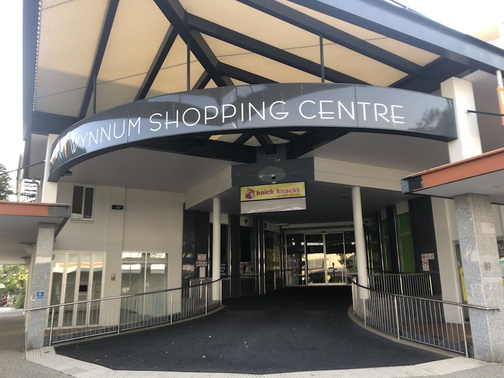 Wynnum Shopping Centre entrance