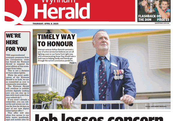 Wynnum Herald 9th April