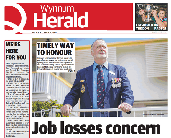 Wynnum Herald 9th April