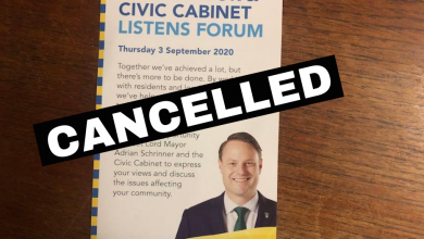 Civic Cabinet cancelled