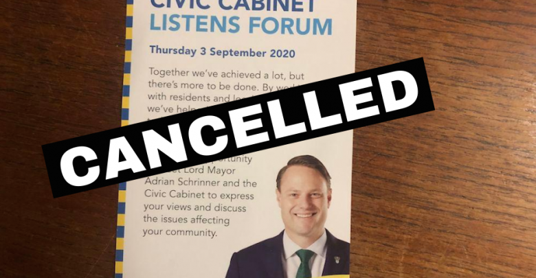 Civic Cabinet cancelled