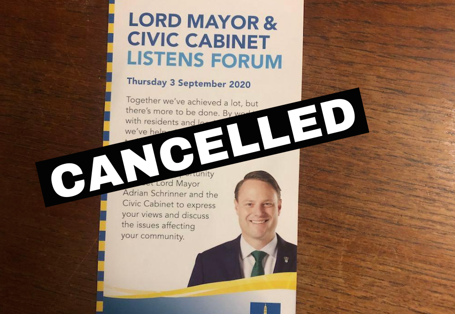 Civic Cabinet cancelled
