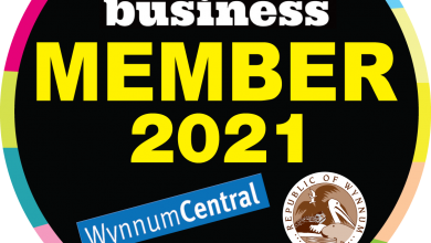 Wynnum Business Member sticker